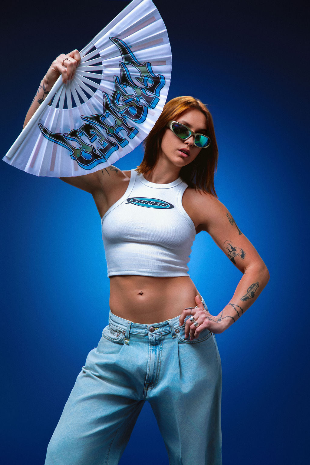 Fisher Fan (White)