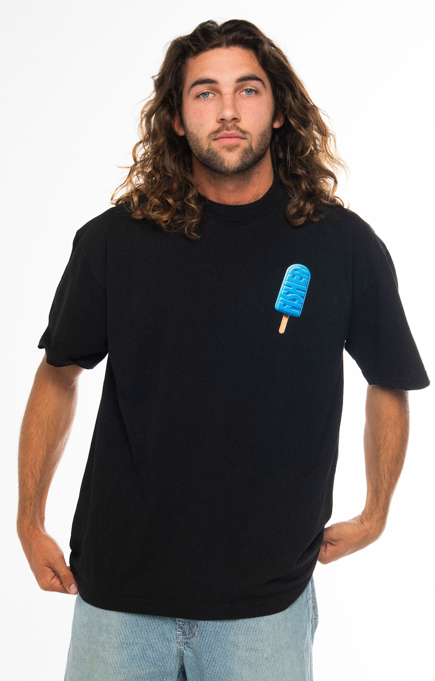 Popsicle Logo Tee (Black)