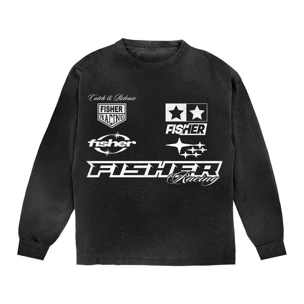 Fisher Racing Long Sleeve (Vintage Black)