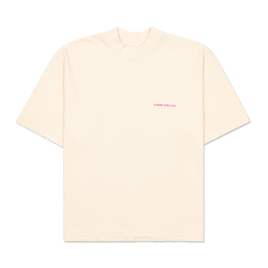 CATCH & RELEASE RECORDS TEE | CREME