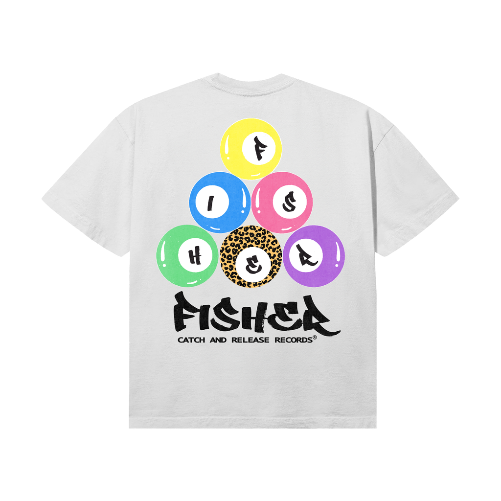 8-Ball Logo Tee (White)