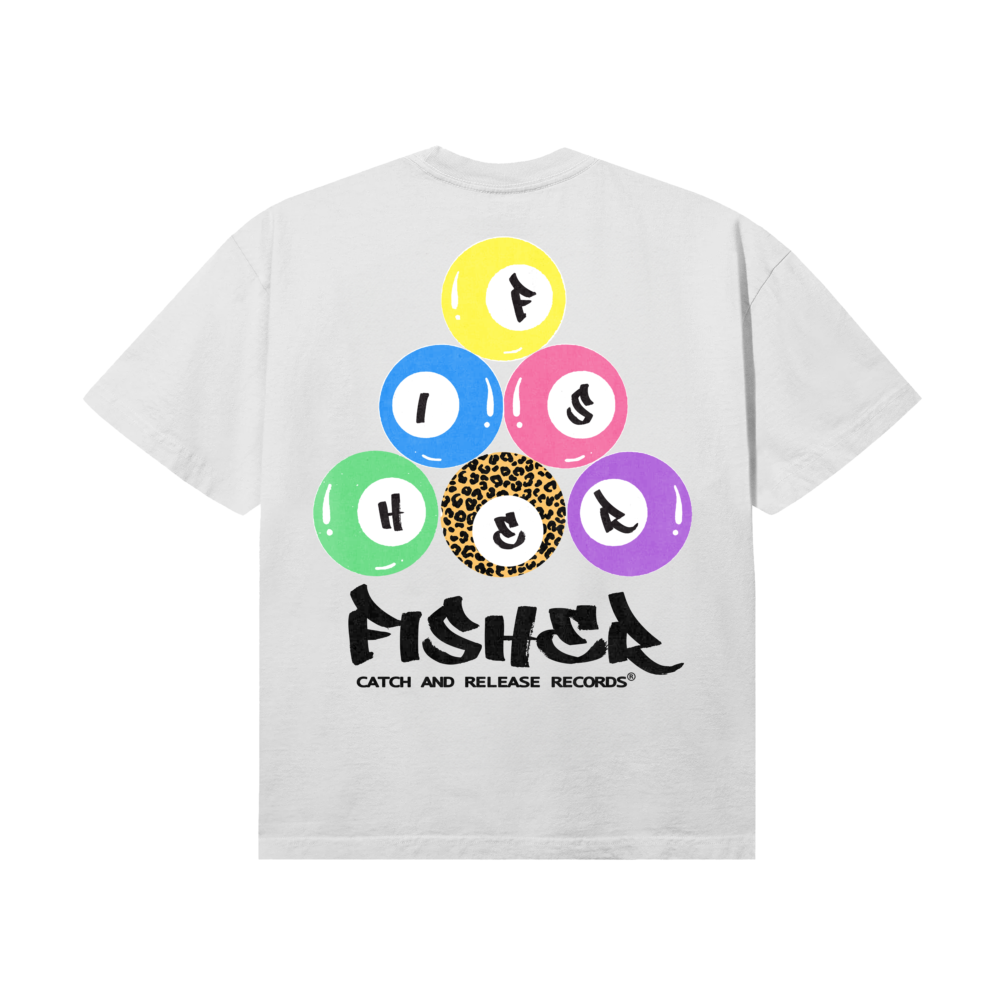 8-Ball Logo Tee (White)