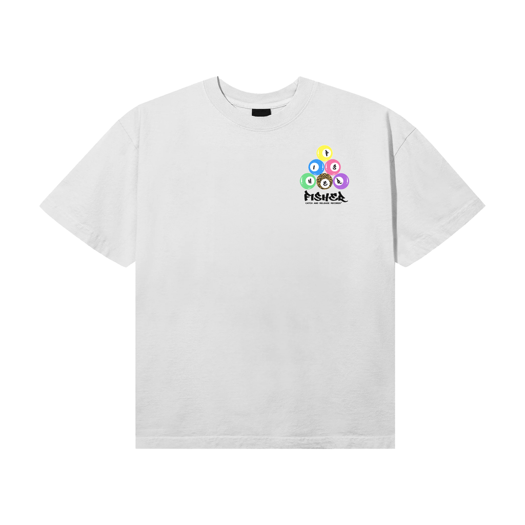 8-Ball Logo Tee (White)