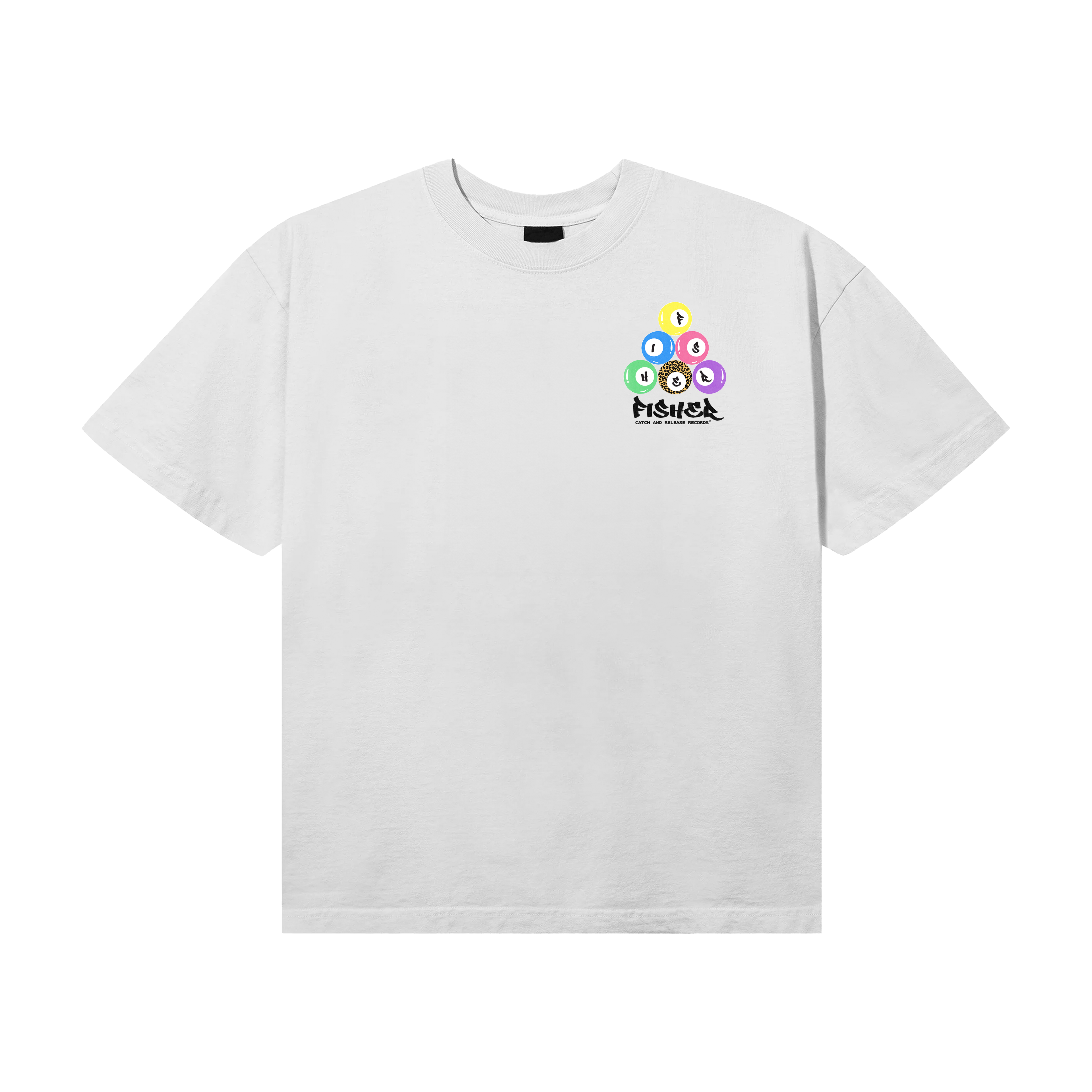 8-Ball Logo Tee (White)
