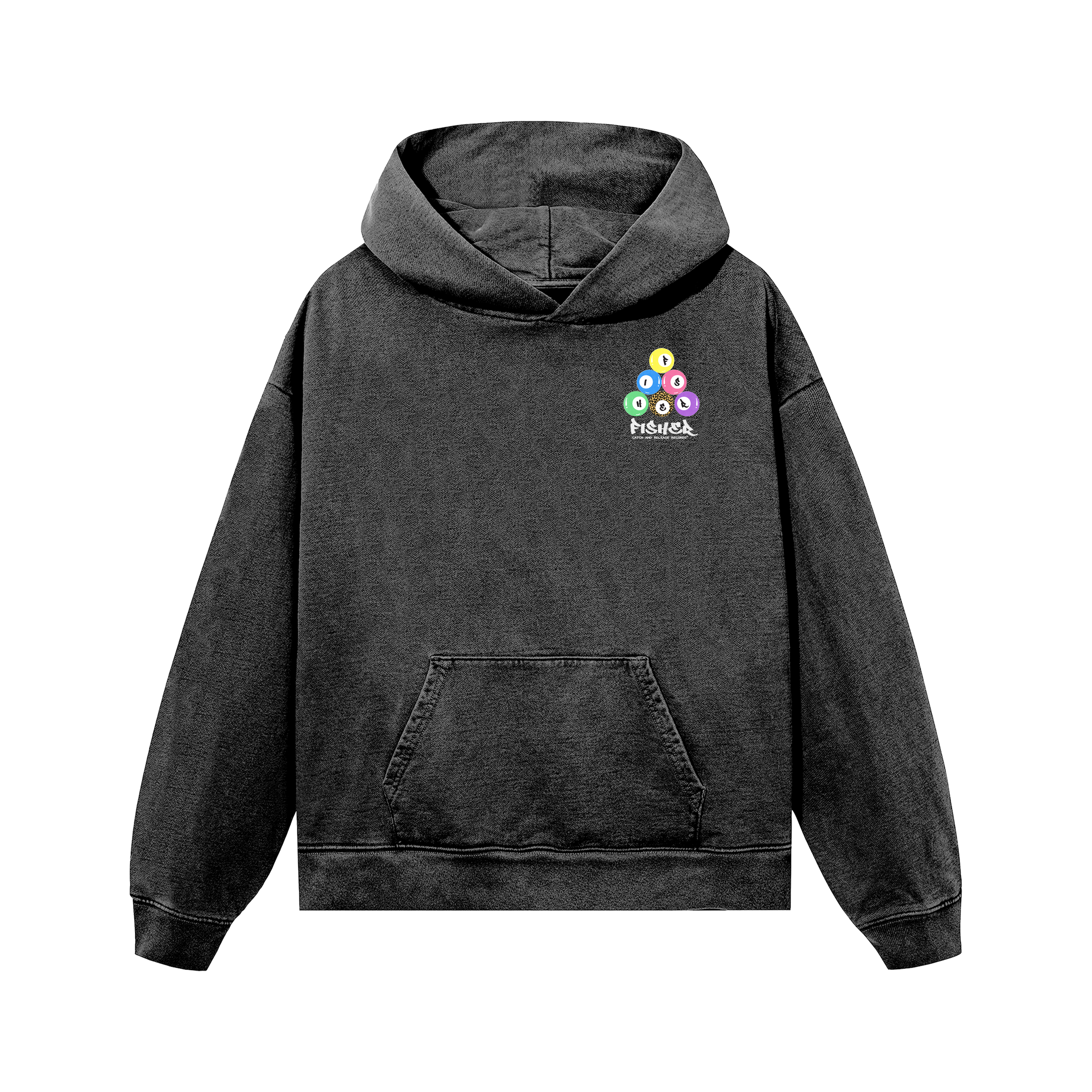 8-Ball Logo Hoodie (Vintage Black)