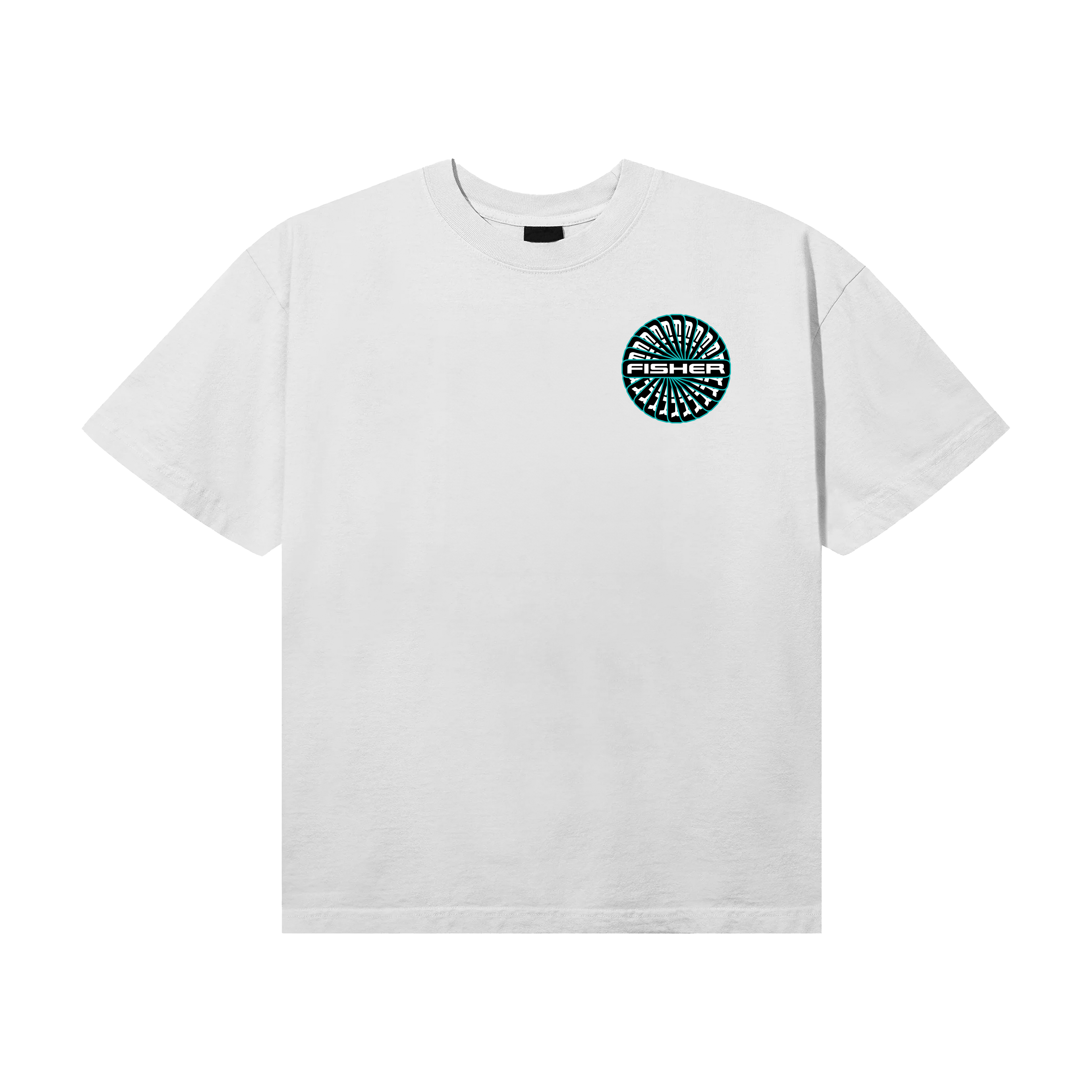 Hypnotized Fisher Tee (White)
