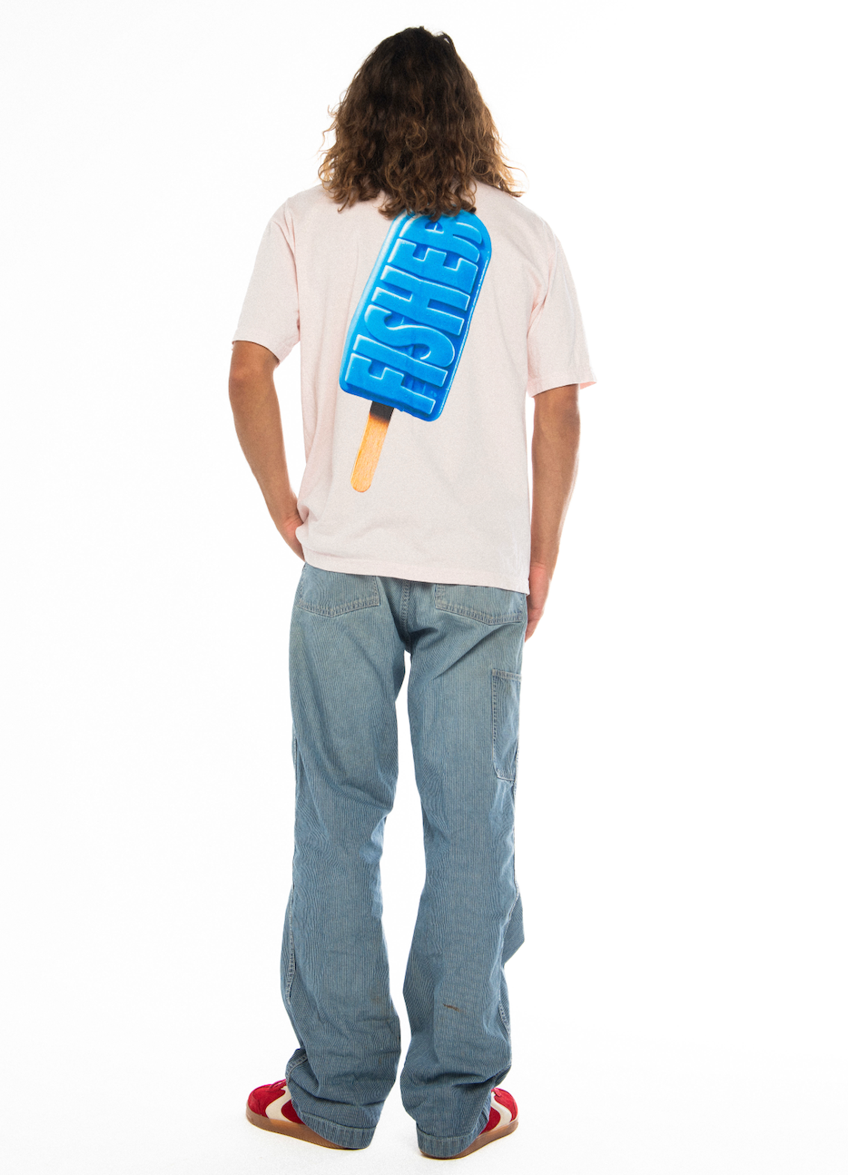 Popsicle Logo Tee (Pink)