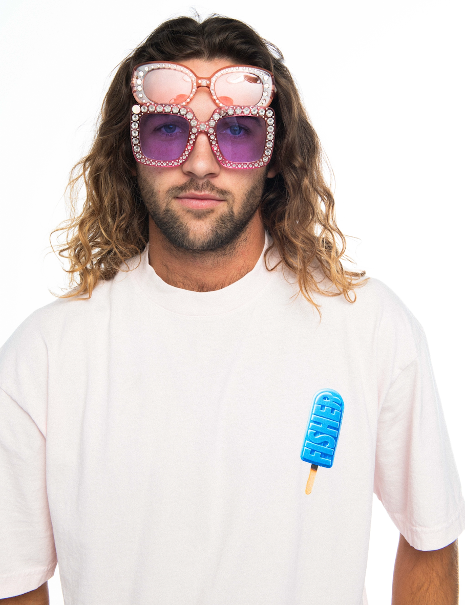 Popsicle Logo Tee (Pink)
