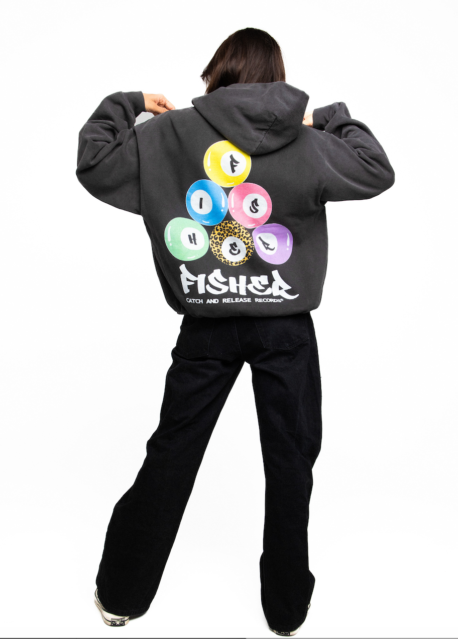 8-Ball Logo Hoodie (Vintage Black)