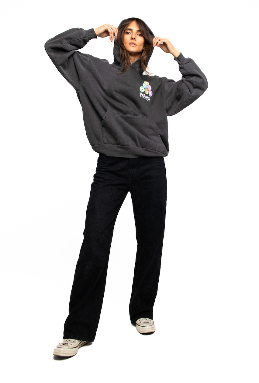 8-Ball Logo Hoodie (Vintage Black)