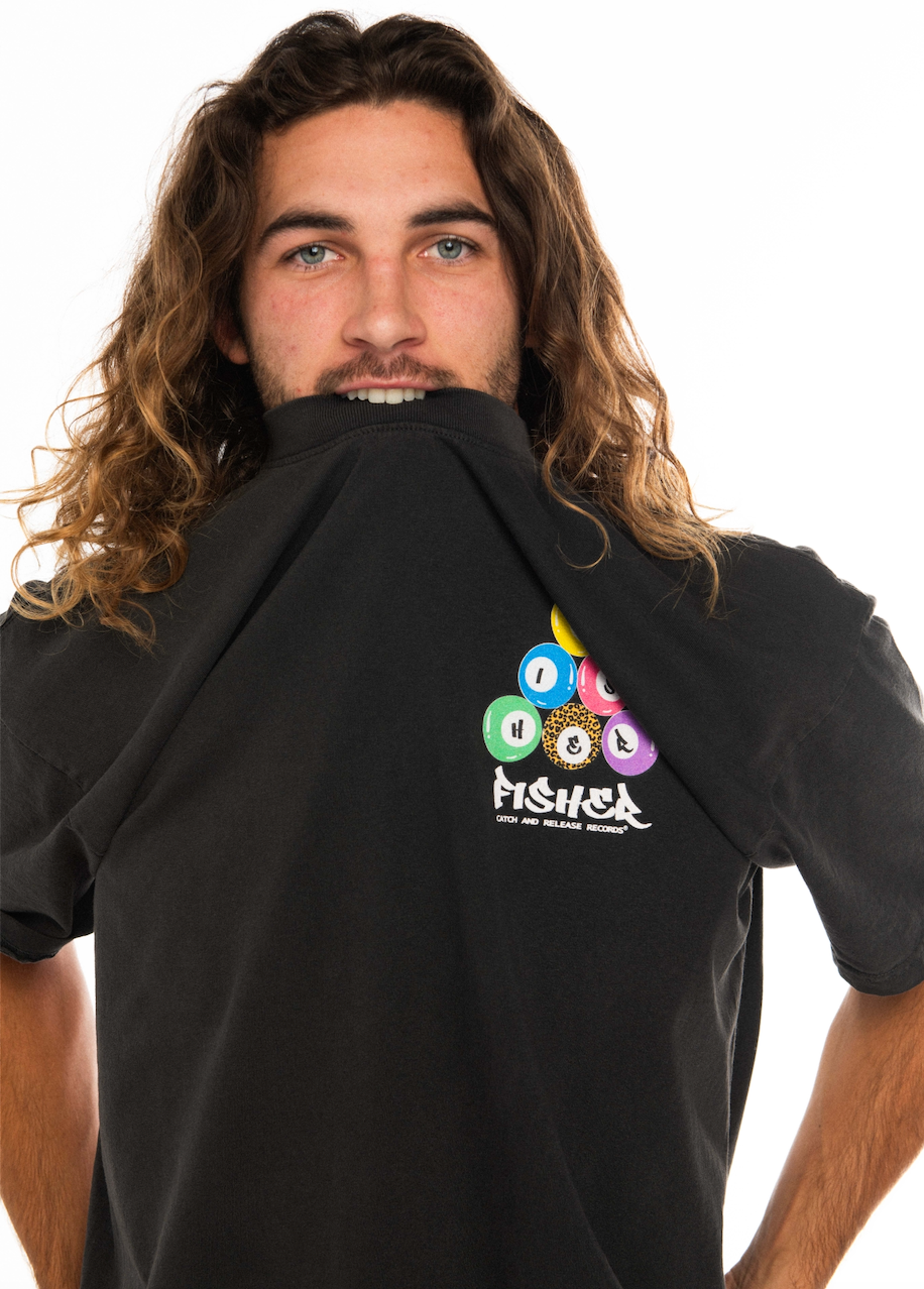 8-Ball Logo Tee (Vintage Black)